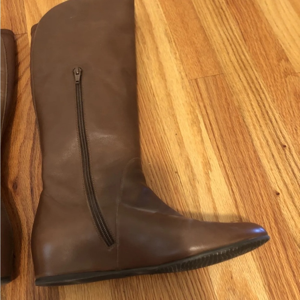 Stuart Weitzman Brown Boots Size 7 - image 2